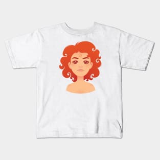 Leo Zodiac Sign Kids T-Shirt